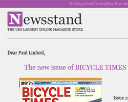 Email notification for Newsstand by Kit and Caboodle