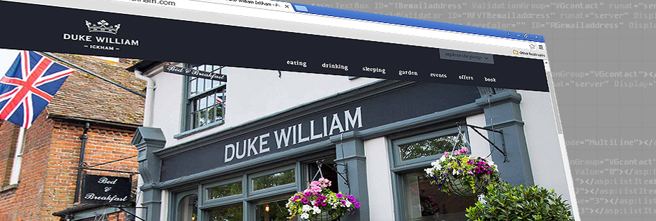 The Duke William homepage